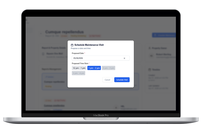 Visit Scheduled